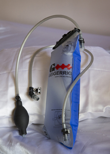 Geigerrig hydration system.