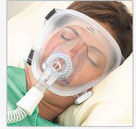 example of continuous positive airway pressure (CPAP) therapy.