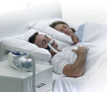 example of continuous positive airway pressure (CPAP) therapy.