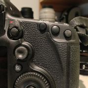 camera with sugru buttons